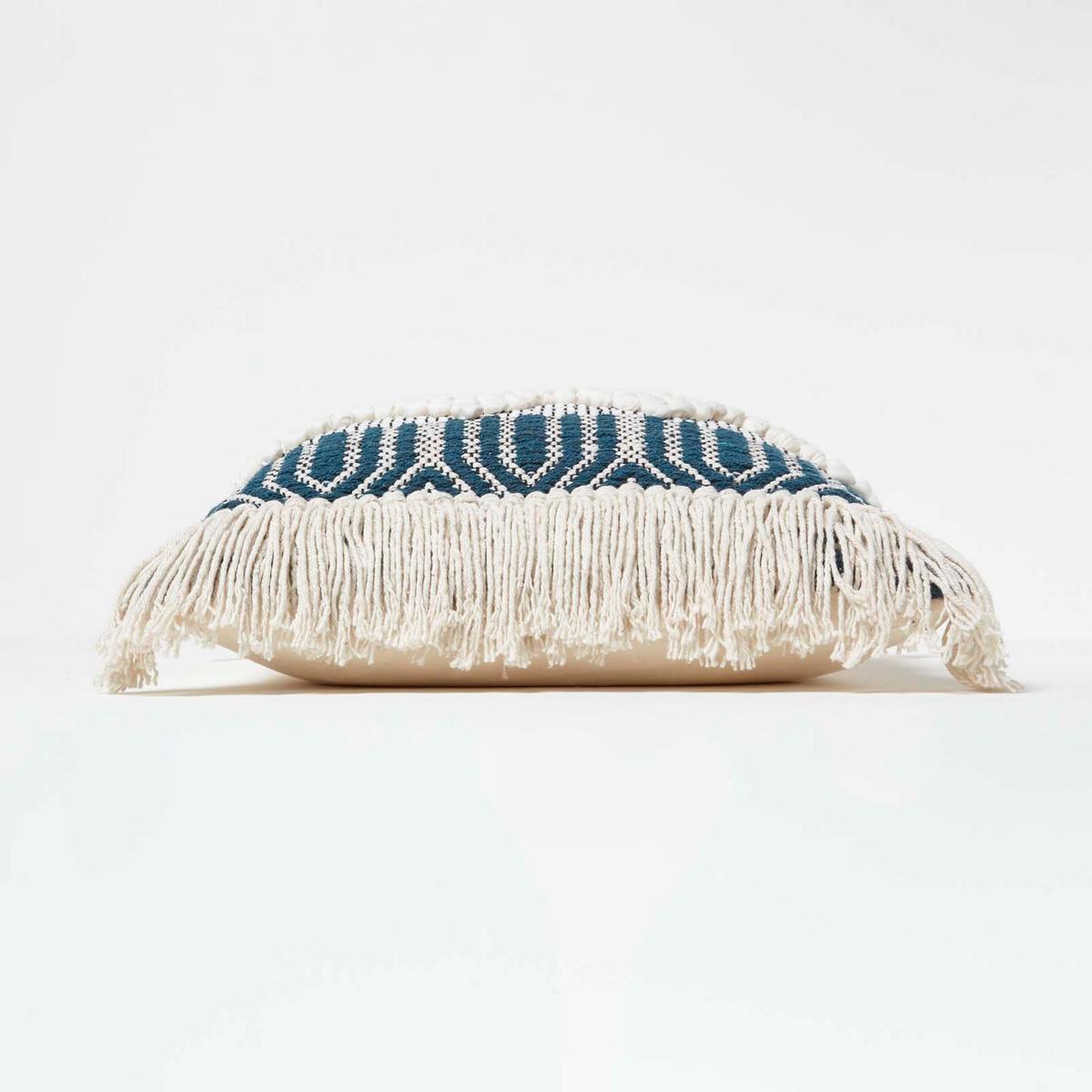 KELIM-KISSEN Safi 45/45 cm - Creme, Textil (45/45cm) - Homescapes
