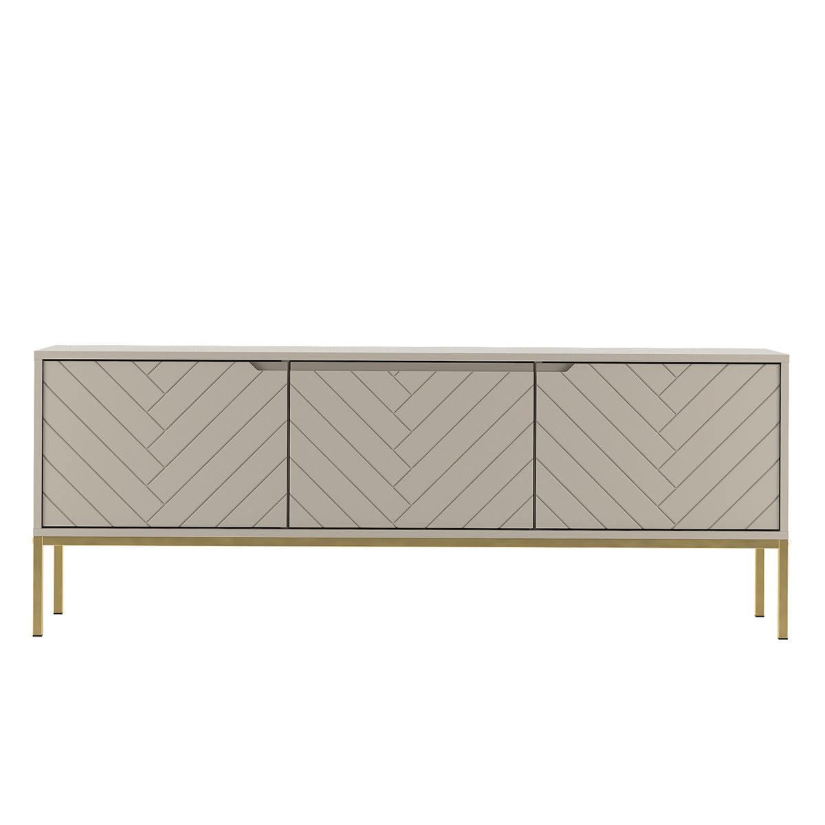 TV-MÖBEL Daria Kaschmir - Kaschmir, Holzwerkstoff (151/77/39cm) - Petits-meubles