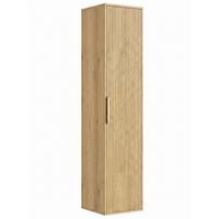 BADEZIMMERSCHRANK Rimini mit 1 Tür Eiche - 38 x 33 x 170 cm - Eichefarben, Holz (33/170/38cm) - Badplaats