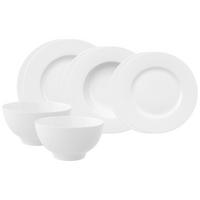 EINSTEIGER-SET Royal weiß 8-tlg. - Weiß, Keramik (2/2/2cm) - Villeroy & Boch