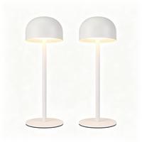 TISCHLAMPE Mirae 9/9/25 cm - Weiß, Kunststoff/Metall (9/9/25cm) - ZMH