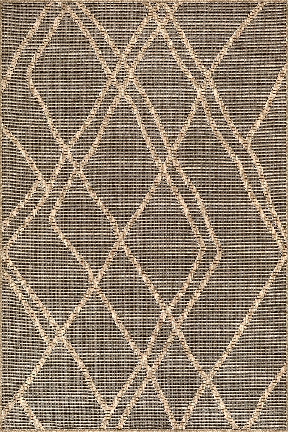 FLACHWEBTEPPICH Berber BORNO Polypropylen Schwarz 140 x 200 cm - Schwarz, Textil (140/200cm) - KADIMA DESIGN