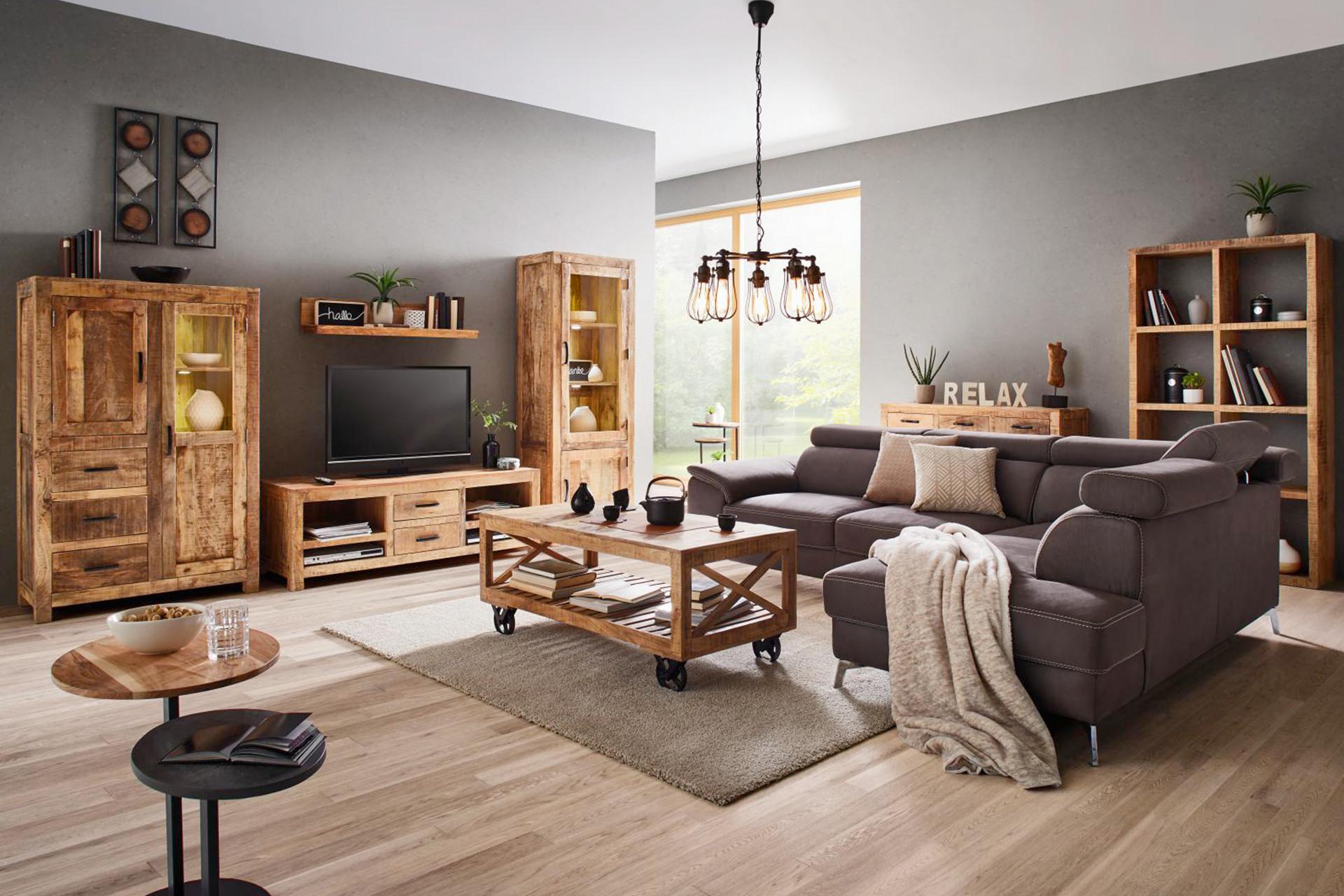 Der Industrial Chic im Wohnzimmer: Der Wohnzimmer Schrank Industrial als Statement-Möbel