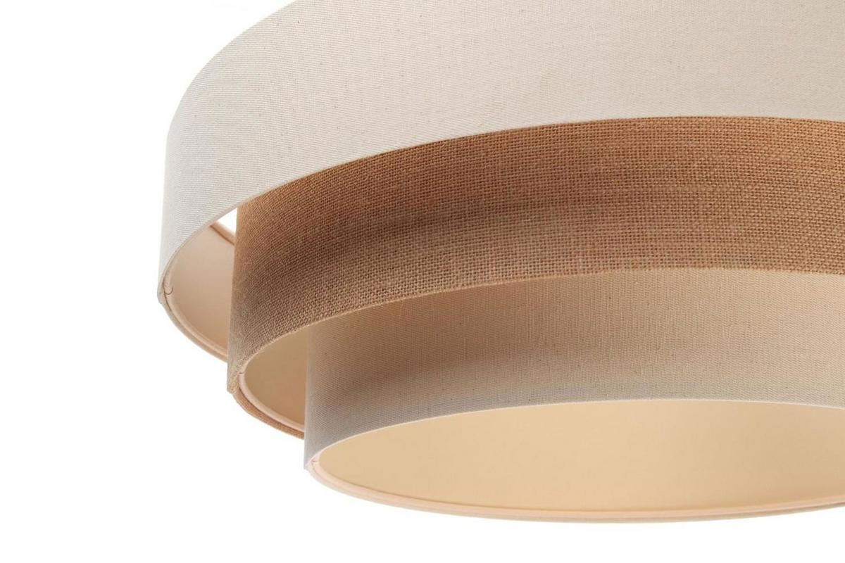 HÄNGELEUCHTE Beige 60/20 cm - Beige, Kunststoff (60/1.9/20cm) - ONZENO