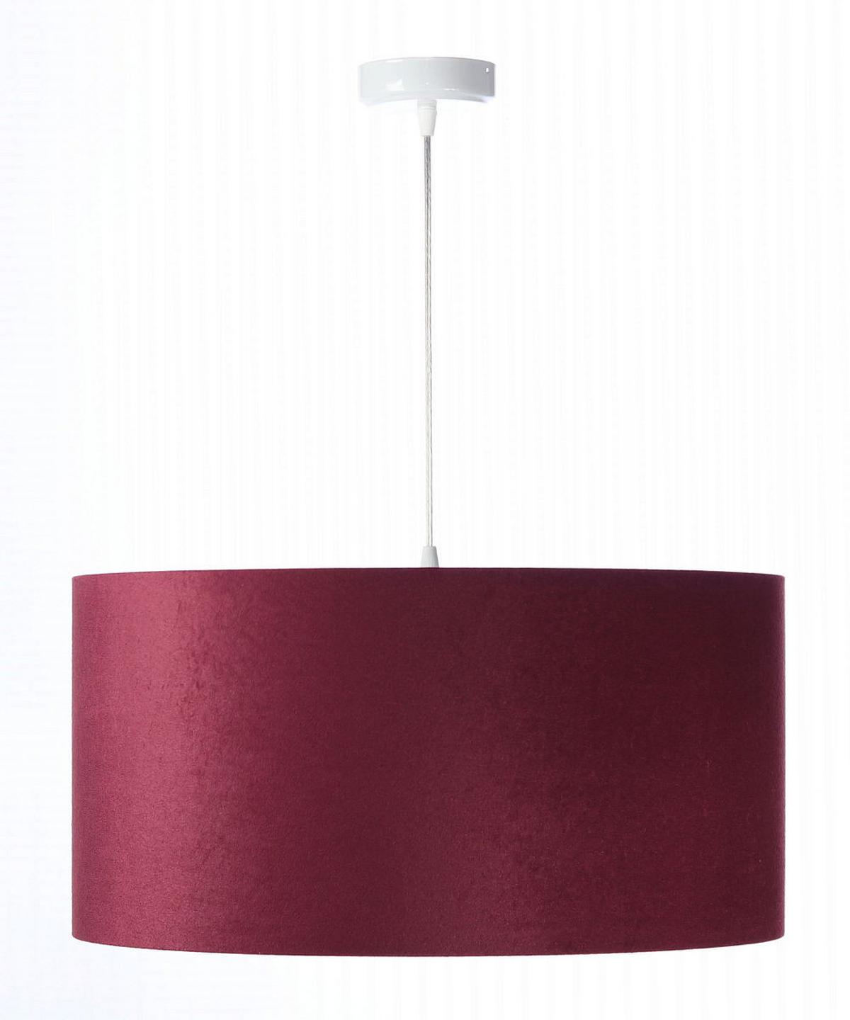HÄNGELEUCHTE Lila 30/20 cm - Silberfarben/Lila, Kunststoff (30/0.45/20cm) - ONZENO