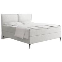 BOXBETT Calio Rise mit Bettkasten, Grau Chenille 120x200 cm – inkl. H4 Taschenfederkern Matratze & Foam Topper - Schwarz/Grau, Holz/Holzwerkstoff (120/200cm) - WFL GROUP