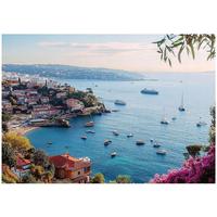 FOTOTAPETE Meer Stadt Ozean Natur 200x140 - Multicolor, Papier (200/140cm) - Wallarena