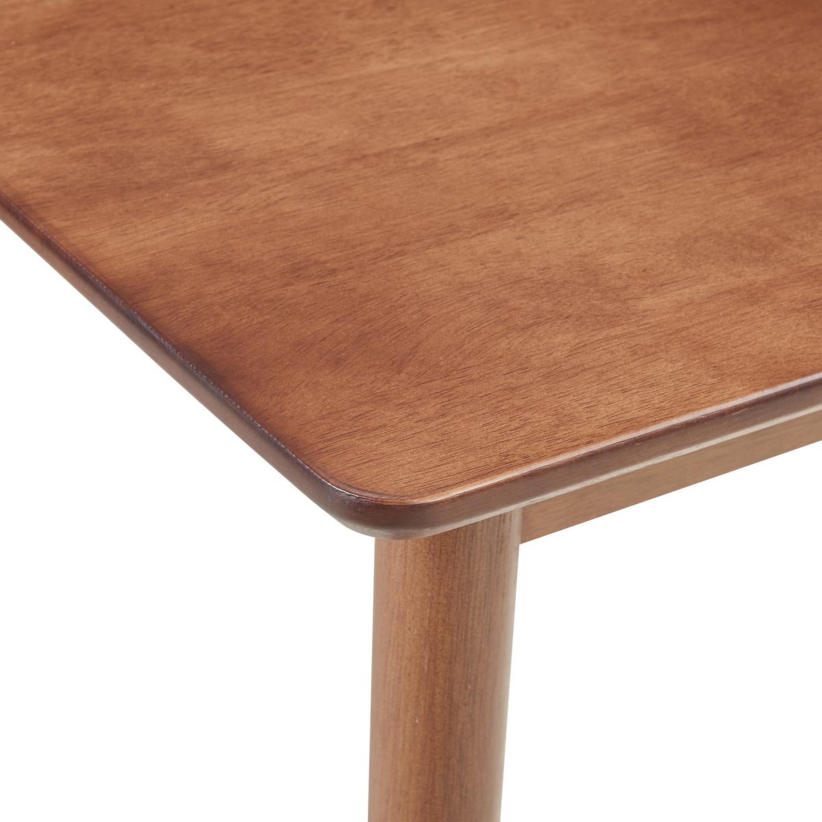 ESSTISCH Klijori - Walnussfarben, Holz (70/120/73.5cm) - [en.casa]
