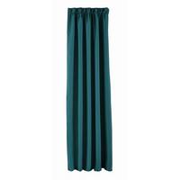 VORHANG »NewYork« HxB 245x295 cm Petrol - Petrol, Textil (295/245cm) - Gardinenbox