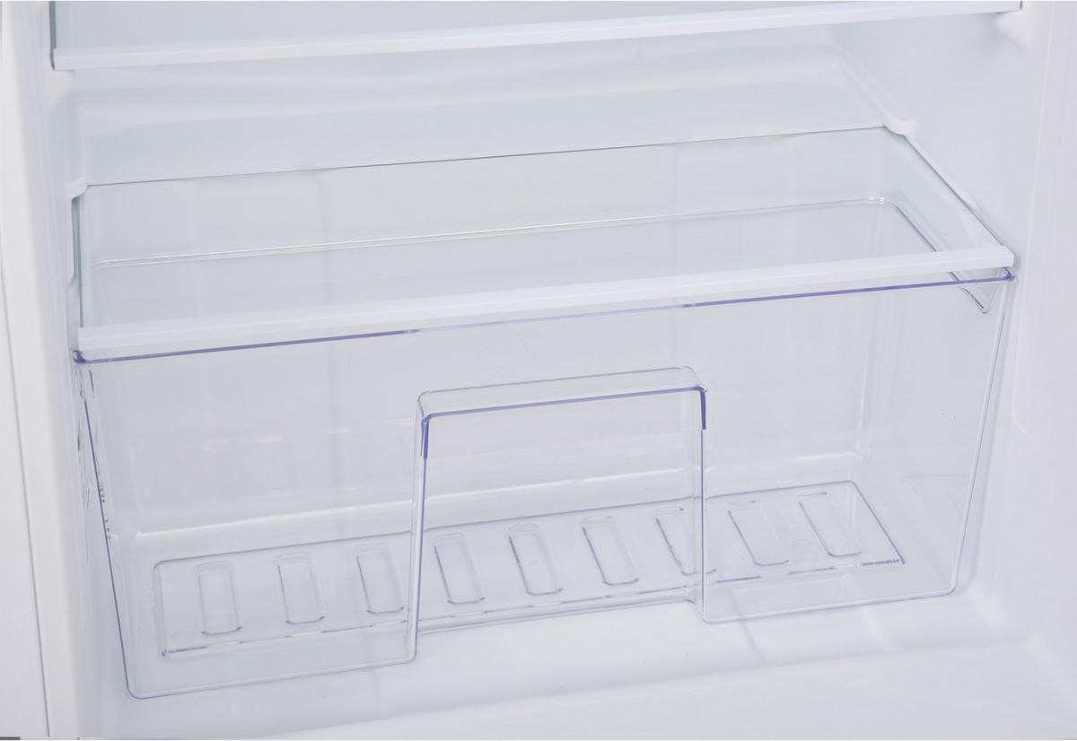 KÜHLSCHRANK Einbau, ohne Gefrierfach, 122cm Nische, Schlepptür-Technik, 193 Liter Nutzinhalt - Weiß, Glas/Kunststoff (54/122.5/54.5cm) - Telefunken