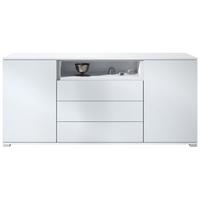 SIDEBOARD Skadu Weiß matt - Weiß, Holzwerkstoff (166.5/75.5/35cm) - Vladon