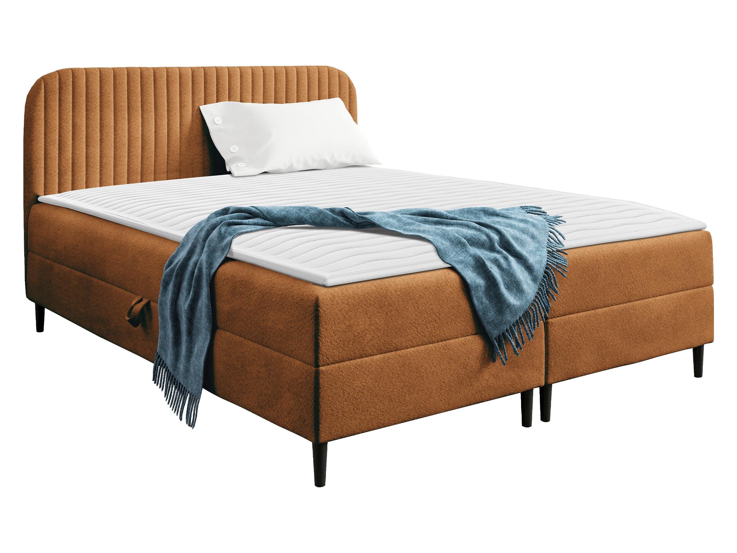 BOXBETT Box Best 1 - H3 - Schwarz/Bronzefarben, Holz/Holzwerkstoff (200/200cm) - MIRJAN24