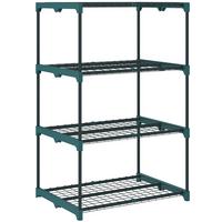PFLANZENREGAL mit 4 Etagen Grün - Dunkelgrün, Metall (49/105/67cm) - Outsunny