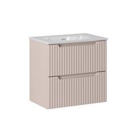 WASCHTISCH 60cm Riva Kaschmir - Beige, Holzwerkstoff (60/57/40cm) - Petits-meubles