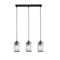 PENDELLEUCHTE Marr 40/5/140 cm - Schwarz, Metall (5/40/140cm) - Nettlife