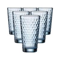 LONGDRINKGLÄSER Favo Blau 400 ml 6er Set - Blau, Glas (0.4L) - Ritzenhoff Breker