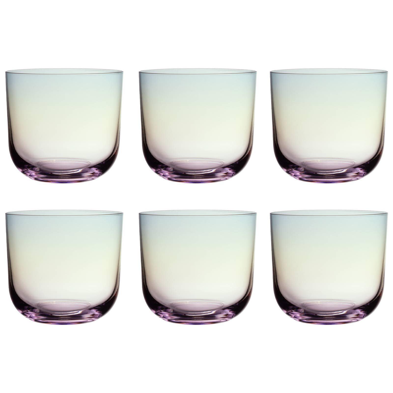 WASSERGLÄSER Like Glass Pearl 280 ml 6er Set - Multicolor, Glas (0.28L) - like.Villeroy & Boch
