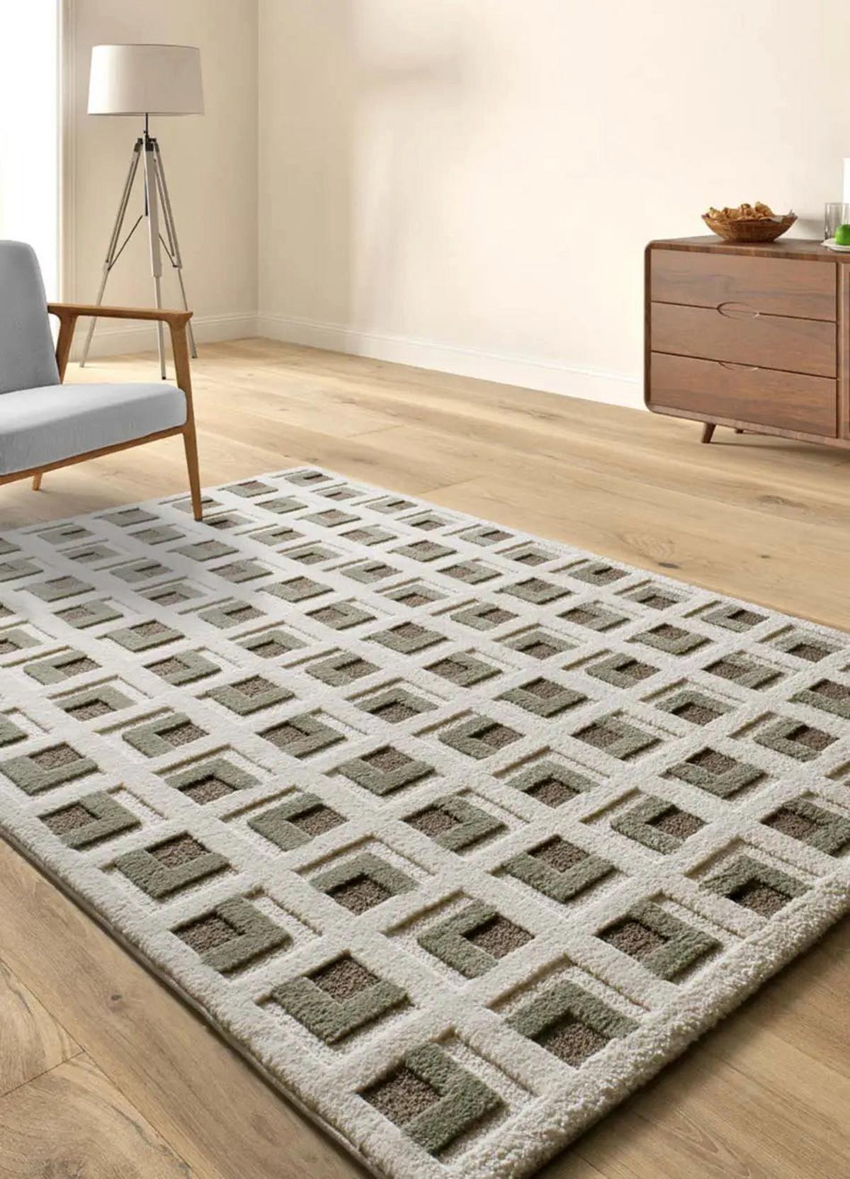 KURZFLORTEPPICH Braun / Weiß Candela 80/150 cm - Braun/Weiß, Textil (80/150cm) - Atticgo