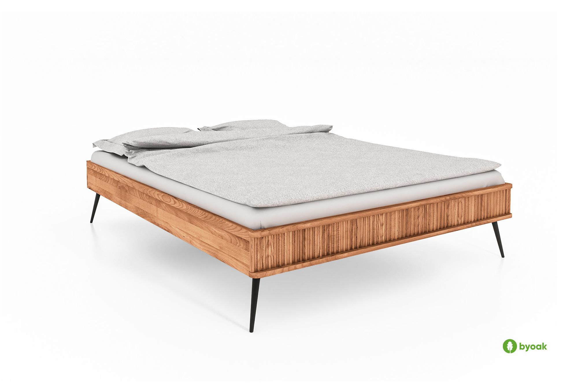 BETTGESTELL LINA 80x200 Kernbuche - Kernbuche, Holz (80/200cm) - byoak
