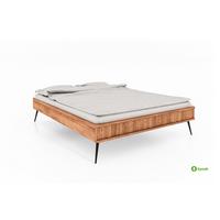 BETTGESTELL LINA 100x210 Kernbuche - Kernbuche, Holz (100/210cm) - byoak