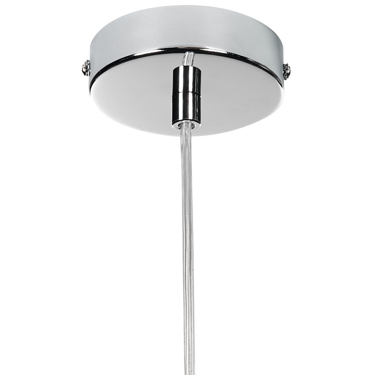 HÄNGELEUCHTE Keila 23/23/74 cm - Grün, Glas (23/23/74cm) - Beliani