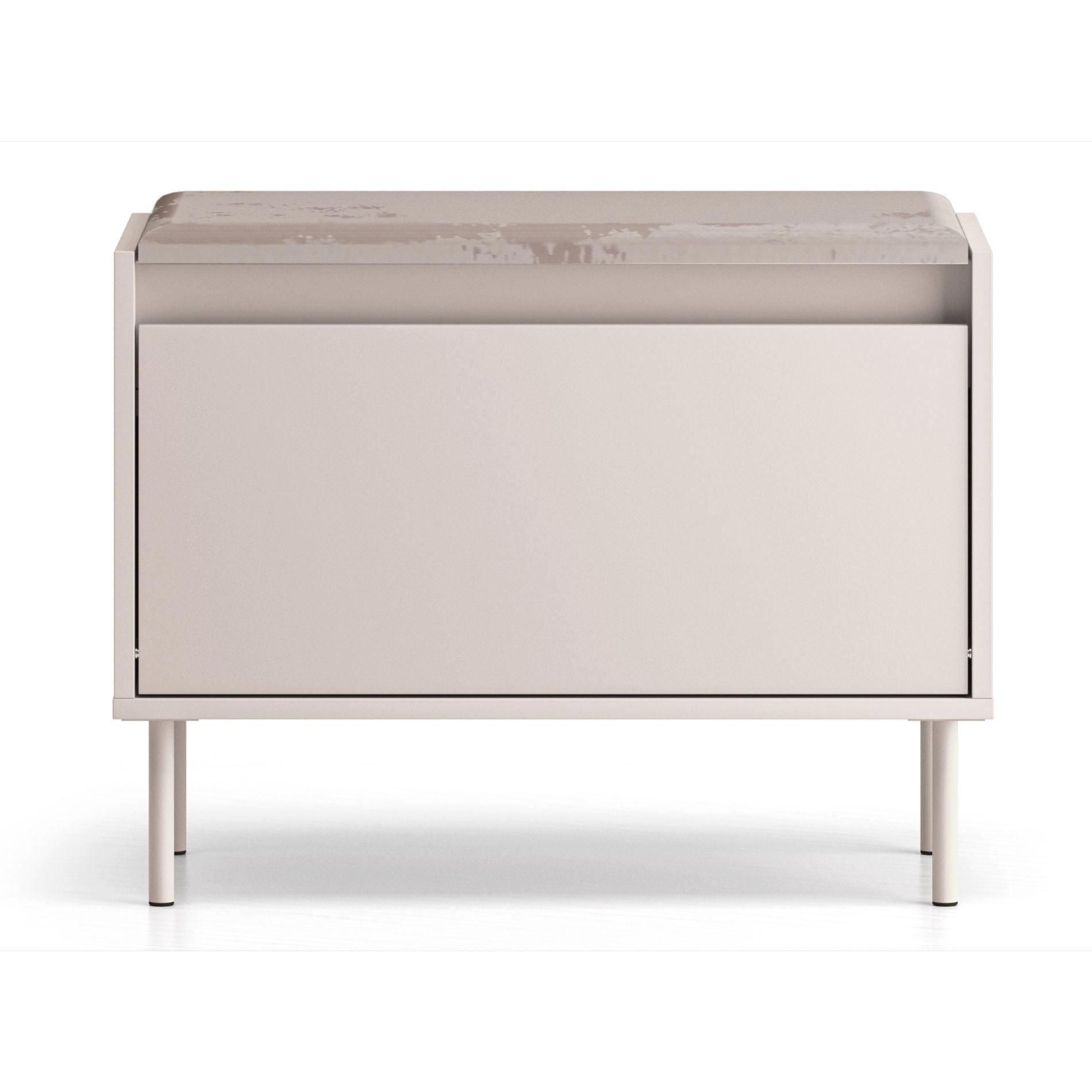 SCHUHBANK Dioce Kaschmirgrau 69 cm - Taupe, Holz/Holzwerkstoff (68.4/50/33.3cm) - Selsey
