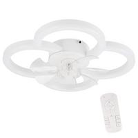 DECKENVENTILATOR BREMERHAVEN Ⅲ 50/2/14 cm - Weiß, Kunststoff (50/50/14cm) - Nettlife