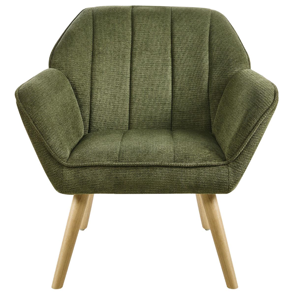 SESSEL Stoff Grün Torud - Grün, Textil (79/76/72cm) - Beliani