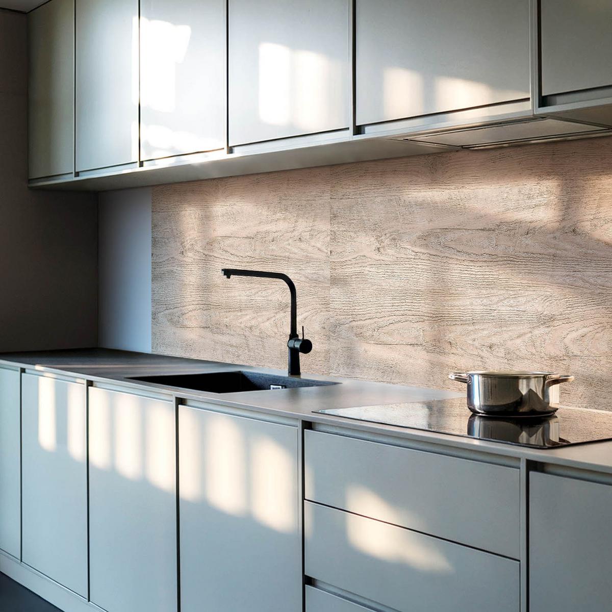 WANDPANEEL 120x60 cm selbstklebend Albero - Beige, Kunststoff (60/1.6/120cm) - Wallfluent