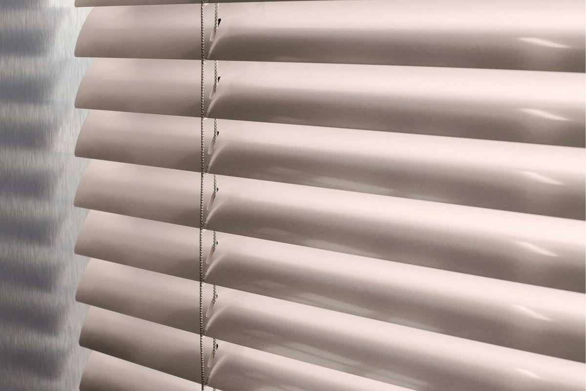 JALOUSIE venetianische mit Grau Zugschnu 105x250 - Hellgrau, Metall (105cm) - STORESDECO