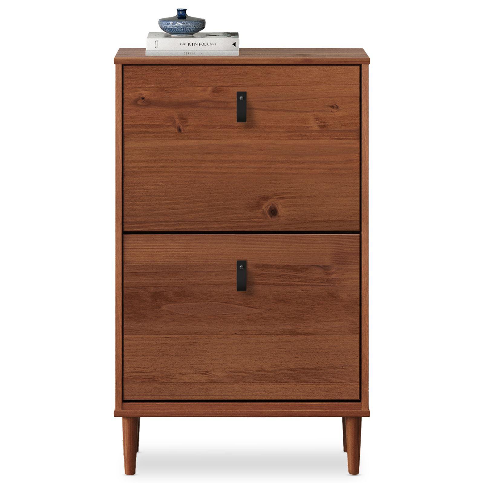 SCHUHKIPPER MIKKA Kastanie - Kastanienfarben, Holz (59/96/25cm) - IDIMEX
