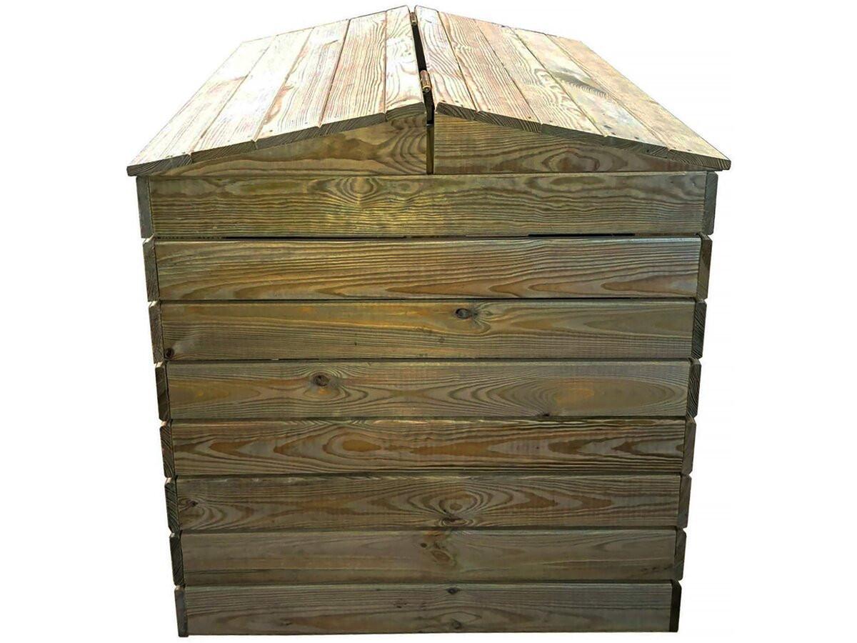 KOMPOSTER douglas Braun - Braun, Wellpappe (80/85/80cm) - Habitat Garten