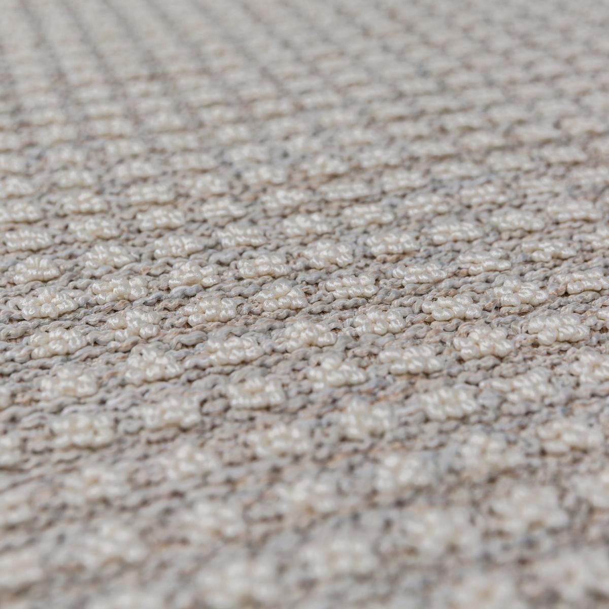 KURZFLORTEPPICH Waschbar NORA, mit Bordüre, Grau, 200 x 310 cm - Grau, Textil (310/200cm) - KADIMA DESIGN