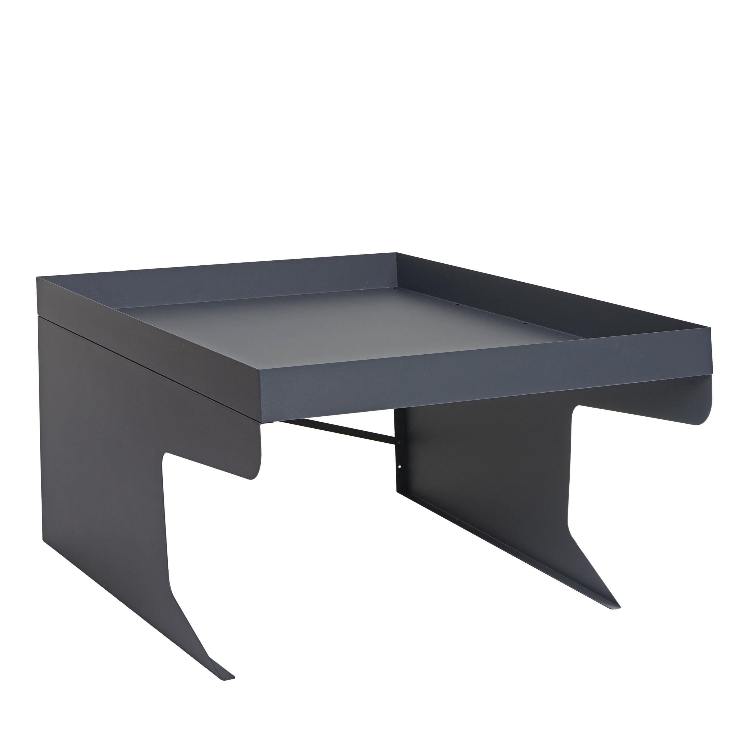 XL-MÄHROBOTERGARAGE PFLANZKASTEN Anthrazit - Anthrazit, Metall (70/47/100cm) - MCW