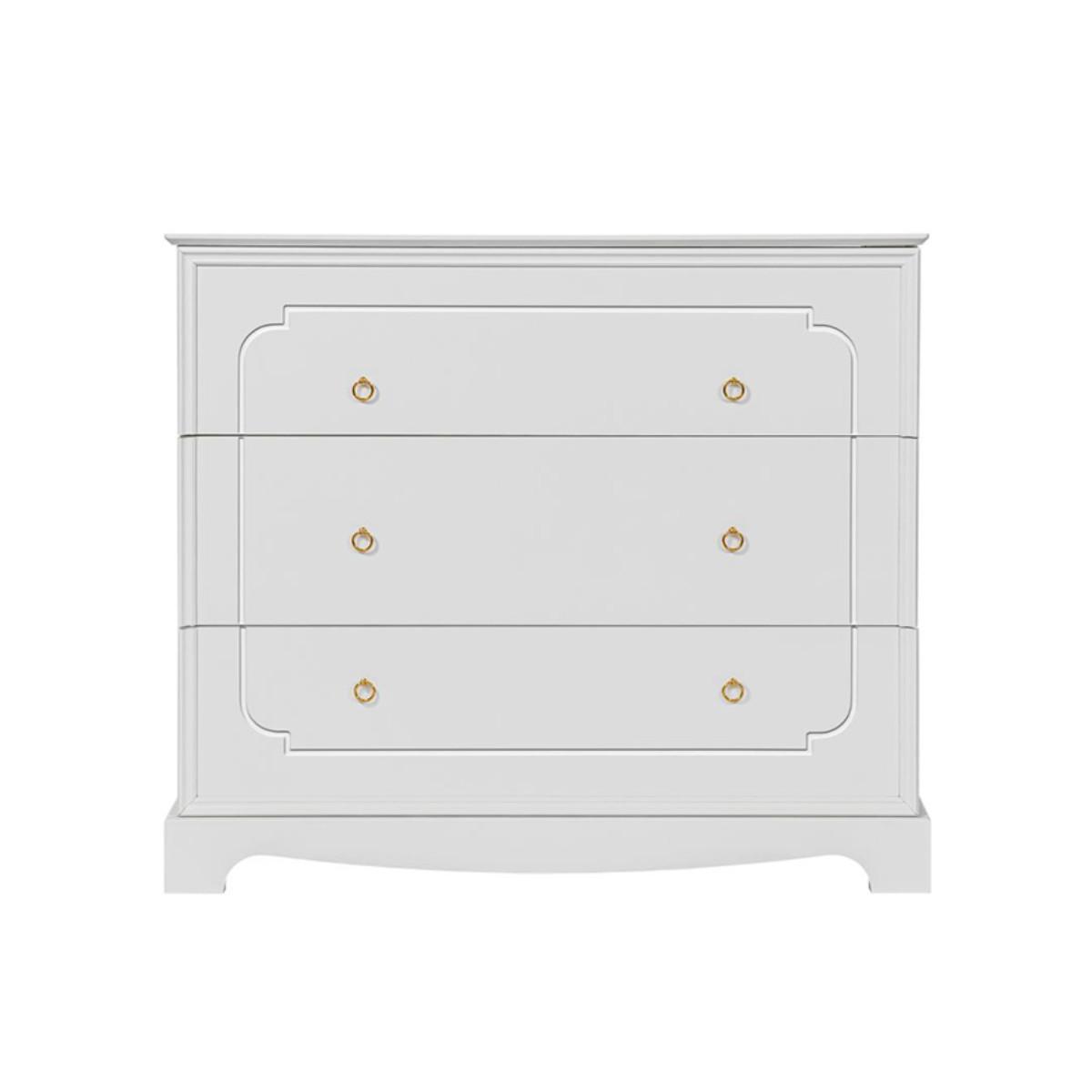 WICKELKOMMODE Royal Weiß - Weiß, Holzwerkstoff (103/90/50cm) - Petits-meubles