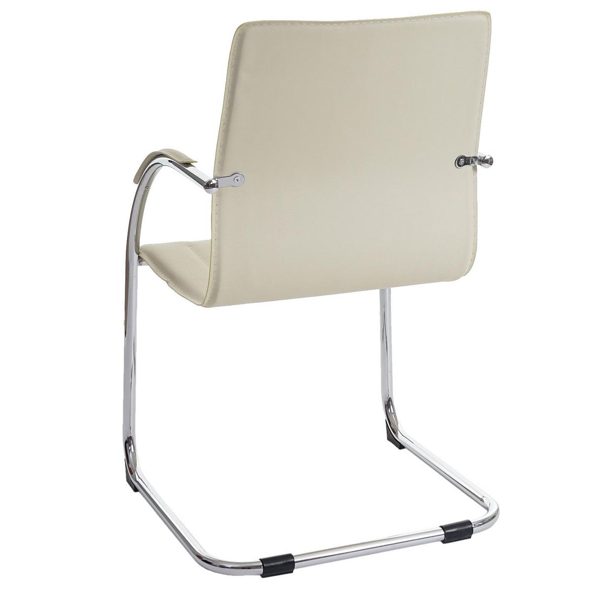 ESSZIMMERSTUHL Cremeweiß - Weiß, Kunststoff (56/93/56cm) - MCW
