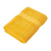 BADETUCH Essential senfgelb 100/150 cm - Currygelb, Textil (100/150cm) - Homescapes