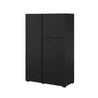 SIDEBOARD Maxis Schwarz - Schwarz, Holzwerkstoff (92/139/40cm) - Petits-meubles