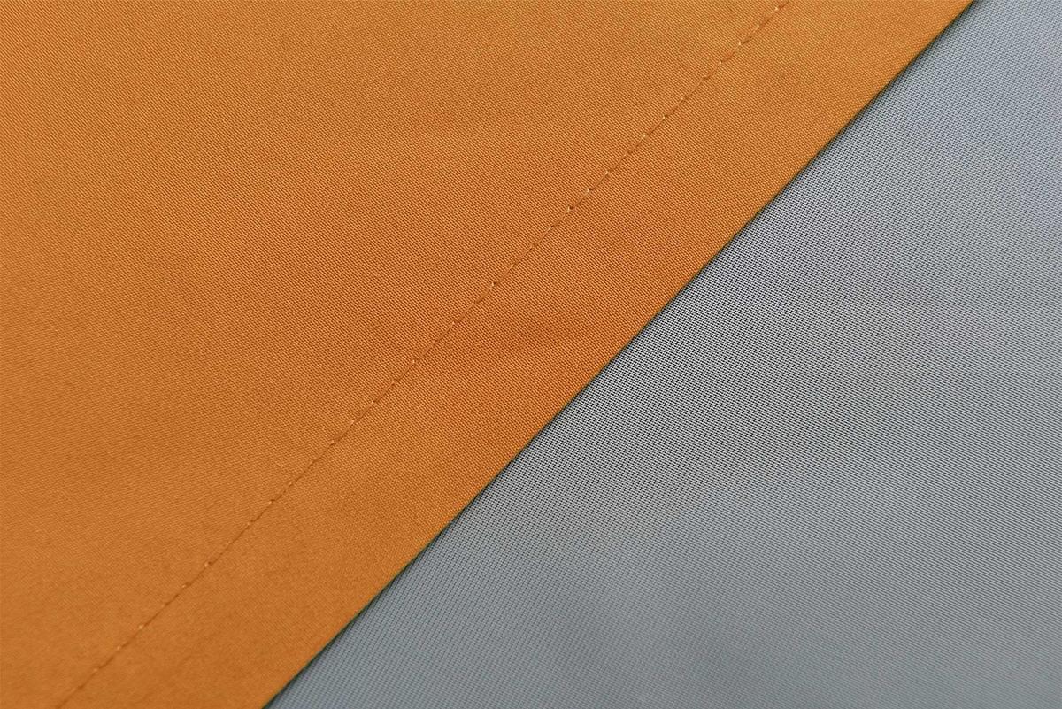 VORHANG 2ER SET POTSDAM HxB 245x140 cm Orange - Orange, Textil (140/245cm) - Gardinenbox