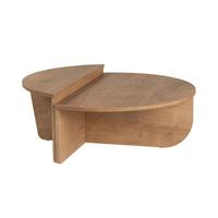 COUCHTISCH (2er-Set) orion 35/90/90 cm - Apfelbaumfarben, Holz/Holzwerkstoff (90/90/35cm) - Calicosy
