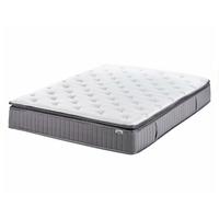 GEL-MEMORYSCHAUM-TASCHENFEDERKERNMATRATZE H2/3 Mittel 120/200 cm Pleasant - Weiß, Textil (120/200cm) - Beliani