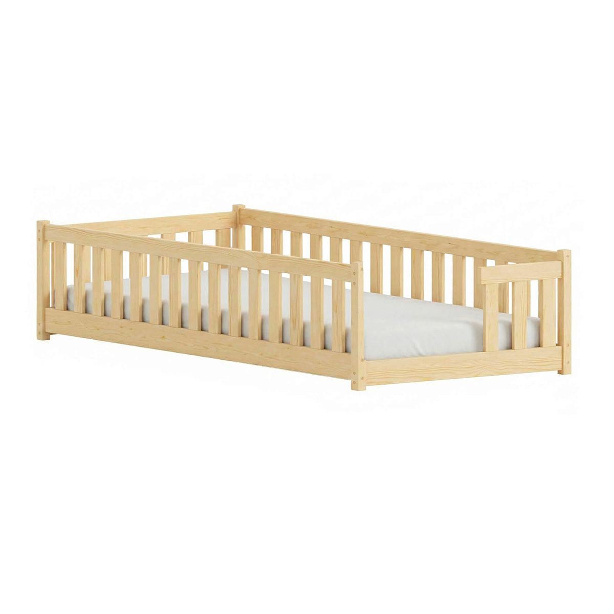 BETT Théa Holz - Braun, Holz - Petits-meubles