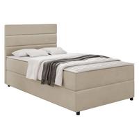 BOXBETT Elen - H3 - Beige/Schwarz, Holz/Holzwerkstoff (90/200cm) - MIRJAN24