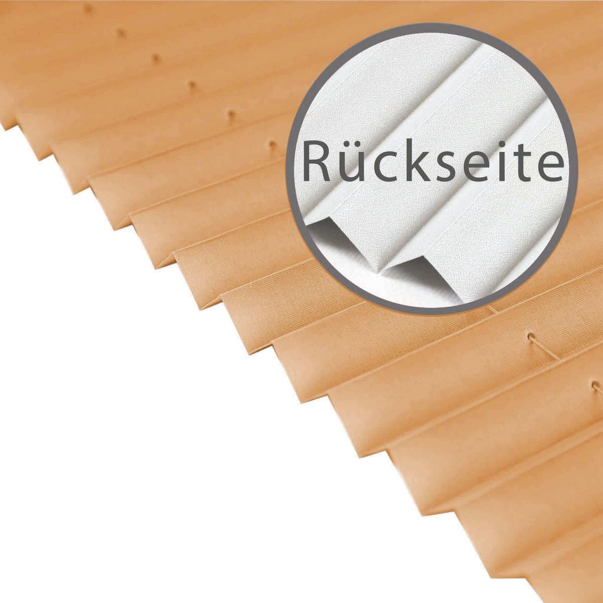 PLISSEE Thermo Basic 75 x 150cm Klemmfix ohne Bohren - Cappuccino, Textil (75/150/150cm) - Deco-Raum