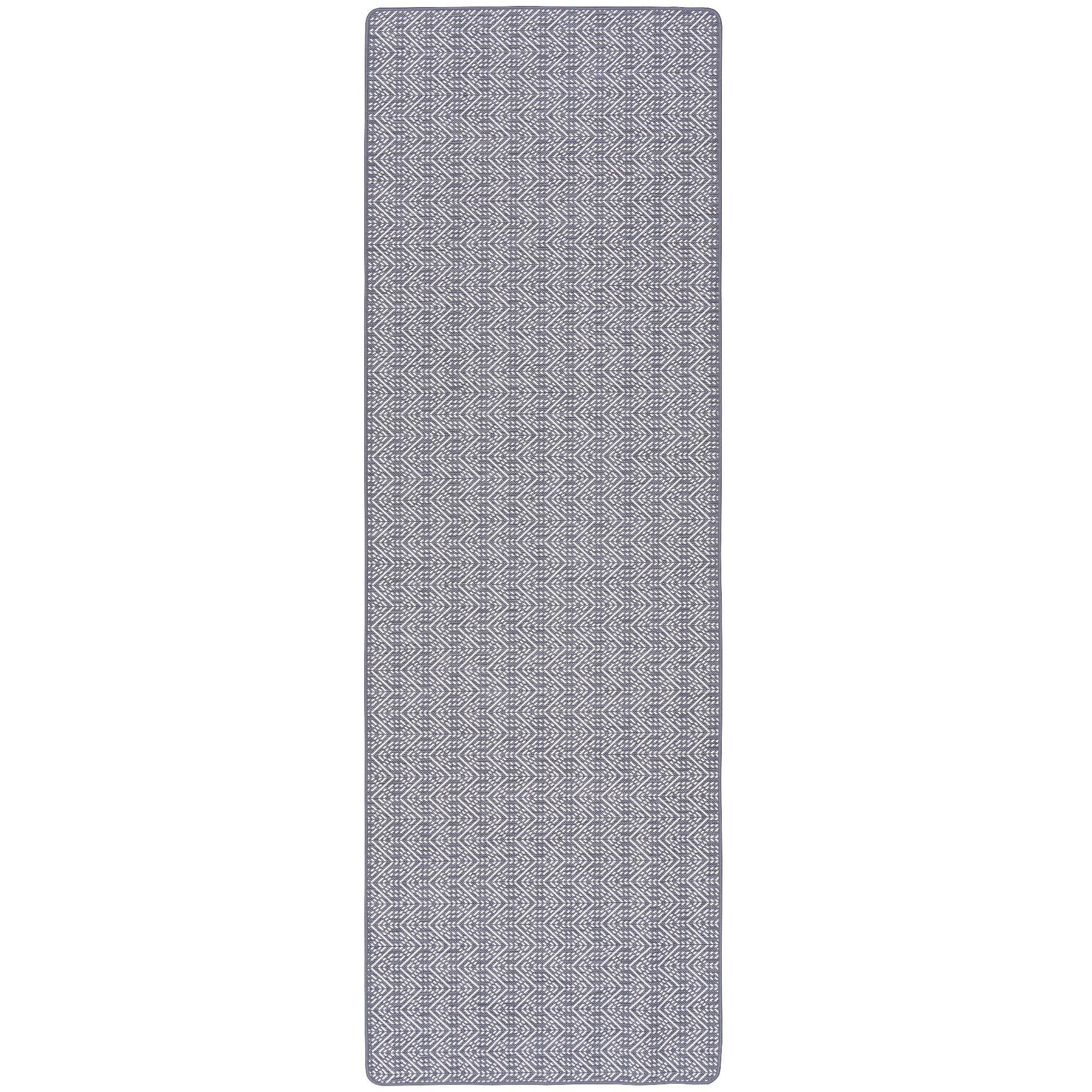 IN- UND OUTDOOR TEPPICH LÄUFER BEIDSEITIG CAPE COD - Anthrazit, Textil (80/400cm) - Snapstyle