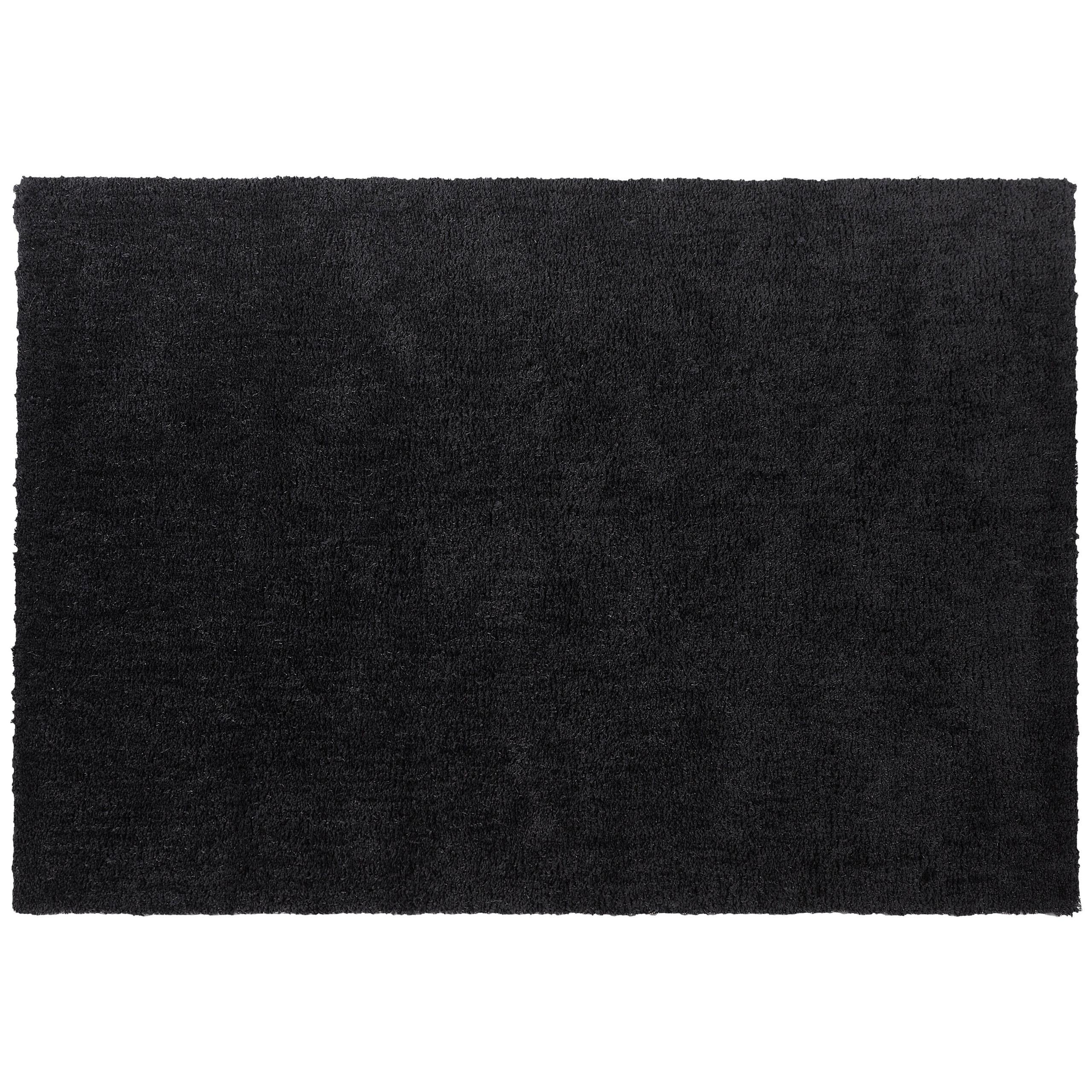 SHAGGY-TEPPICH Demre 230/160 cm - Schwarz, Kunststoff (160/230cm) - Beliani