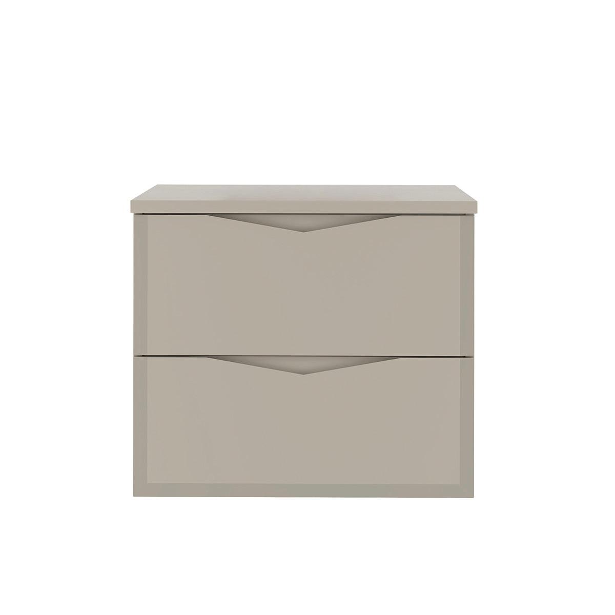 WASCHTISCHUNTERSCHRANK 60.6cm Ellie Kaschmir - Beige, Holzwerkstoff (60.6/52.2/46.5cm) - Petits-meubles