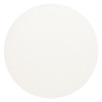 HOCHFLOR VELOURS TEPPICH LUNA RUND - Weiß, Textil (100/100cm) - Snapstyle