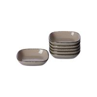 DIPSCHALEN-SET Casa Grau ø 10 cm 6-tlg. - Grau, Keramik (10cm) - Ritzenhoff Breker