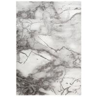 KURZFLORTEPPICH Abstrakt SVEDA Polypropylen Grau 200 x 290 cm - Grau, Textil (200/290cm) - KADIMA DESIGN